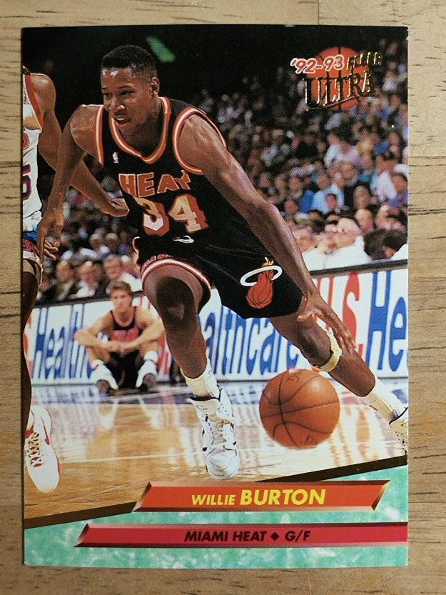 1992-93 Ultra #97 Willie Burton