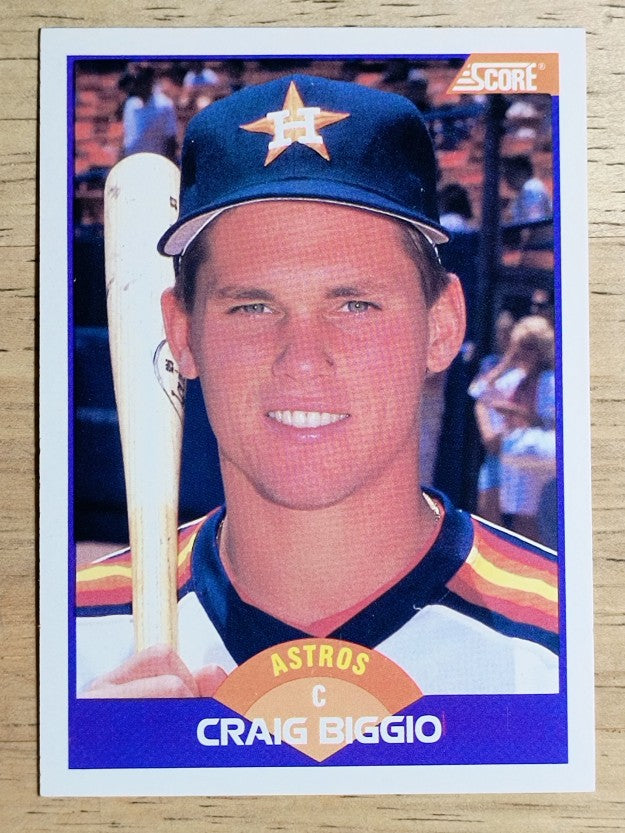 1989 Score #237 Craig Biggio RC