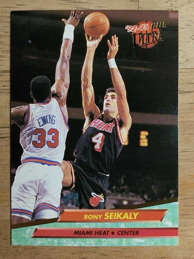 1992-93 Ultra #102 Rony Seikaly