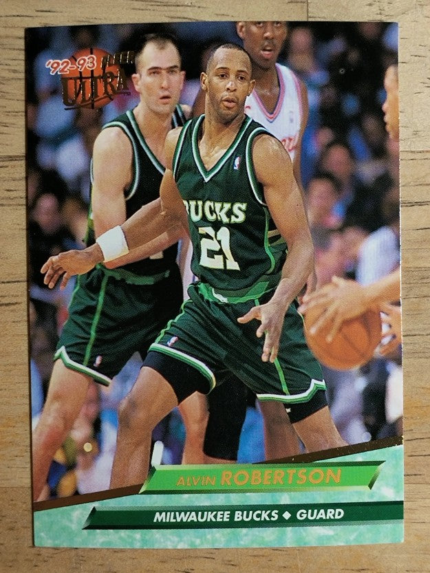 1992-93 Ultra #108 Alvin Robertson