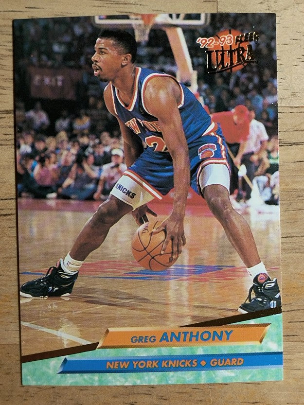 1992-93 Ultra #121 Greg Anthony