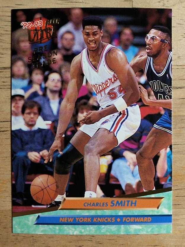 1992-93 Ultra #126 Charles Smith