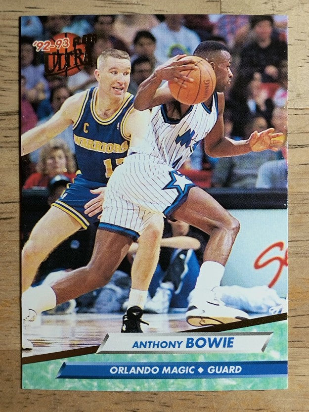 1992-93 Ultra #129 Anthony Bowie