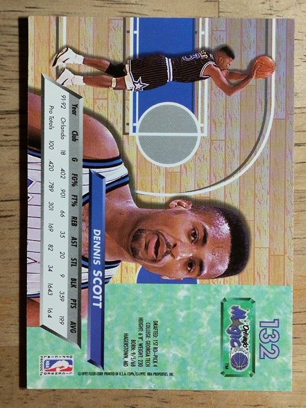 1992-93 Ultra #132 Dennis Scott