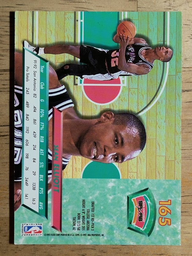 1992-93 Ultra #165 Sean Elliott