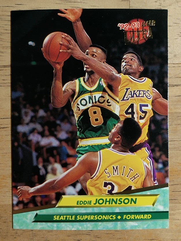 1992-93 Ultra #171 Eddie Johnson