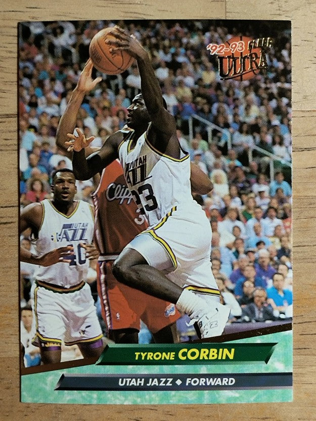 1992-93 Ultra #179 Tyrone Corbin