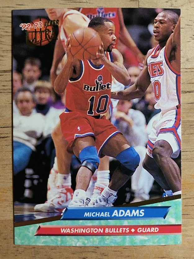 1992-93 Ultra #184 Michael Adams