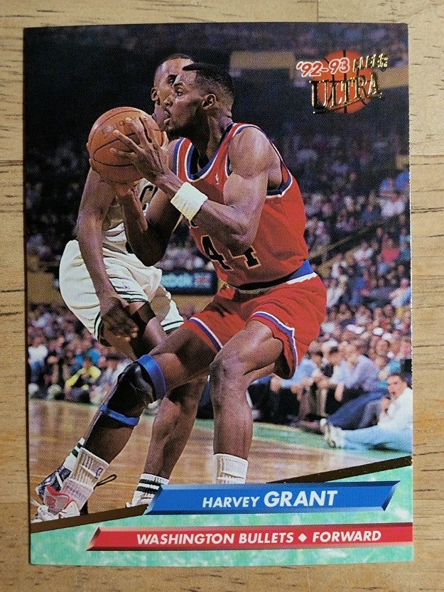 1992-93 Ultra #188 Harvey Grant