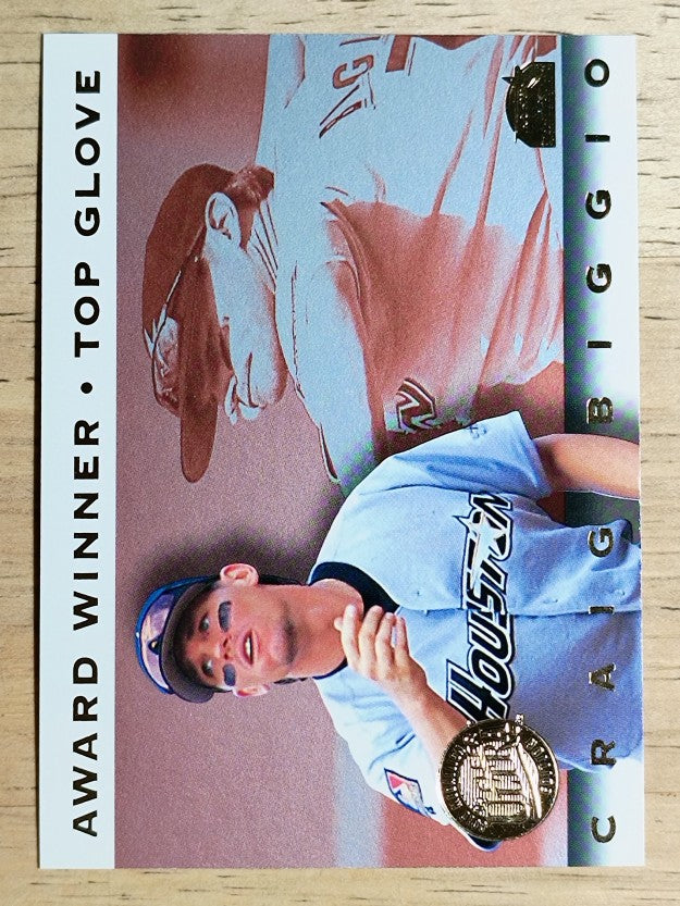 1995 Ultra Award Winners Gold Medallion #12 Craig Biggio