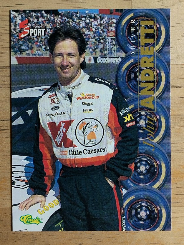 1995 Classic Five Sport #162 John Andretti