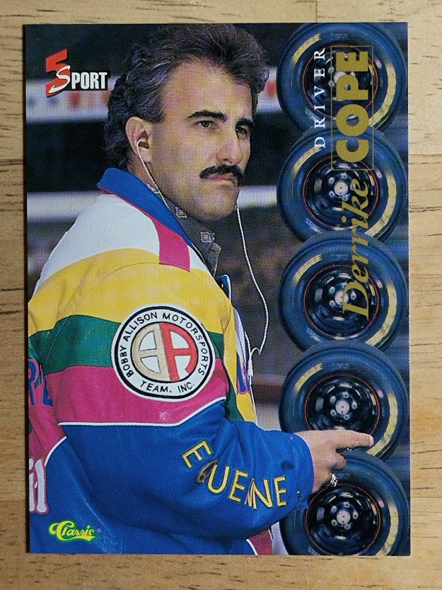 1995 Classic Five Sport #163 Derrike Cope