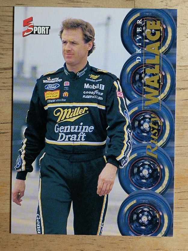 1995 Classic Five Sport #165 Rusty Wallace