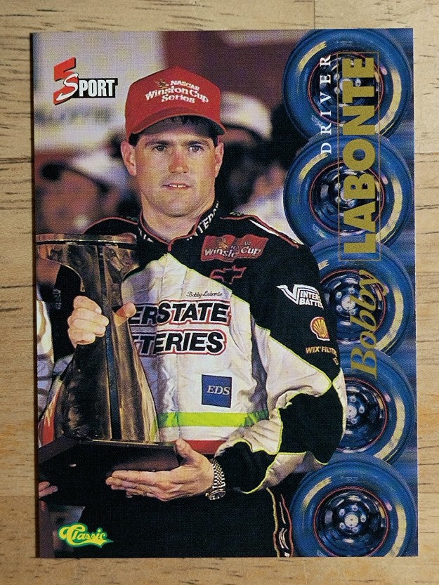 1995 Classic Five Sport #166 Bobby Labonte