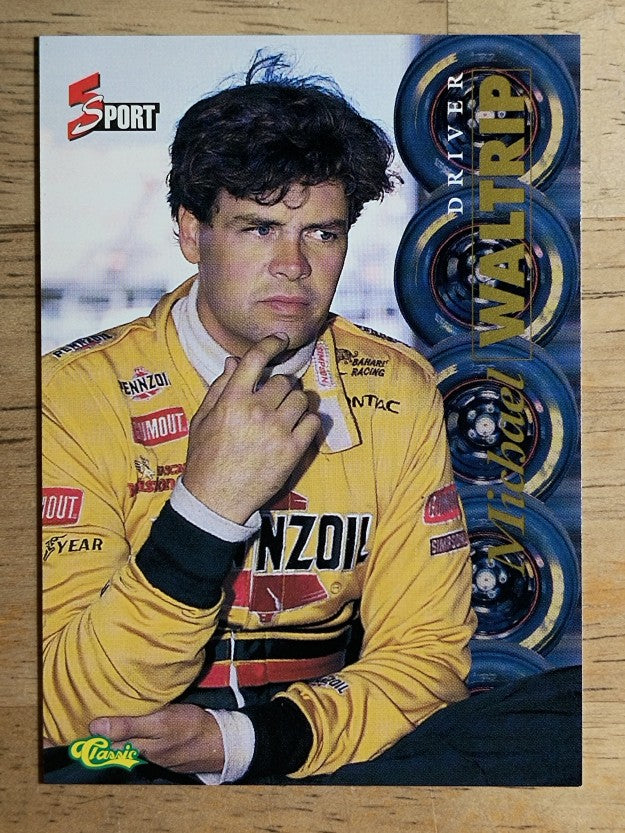 1995 Classic Five Sport #168 Michael Waltrip