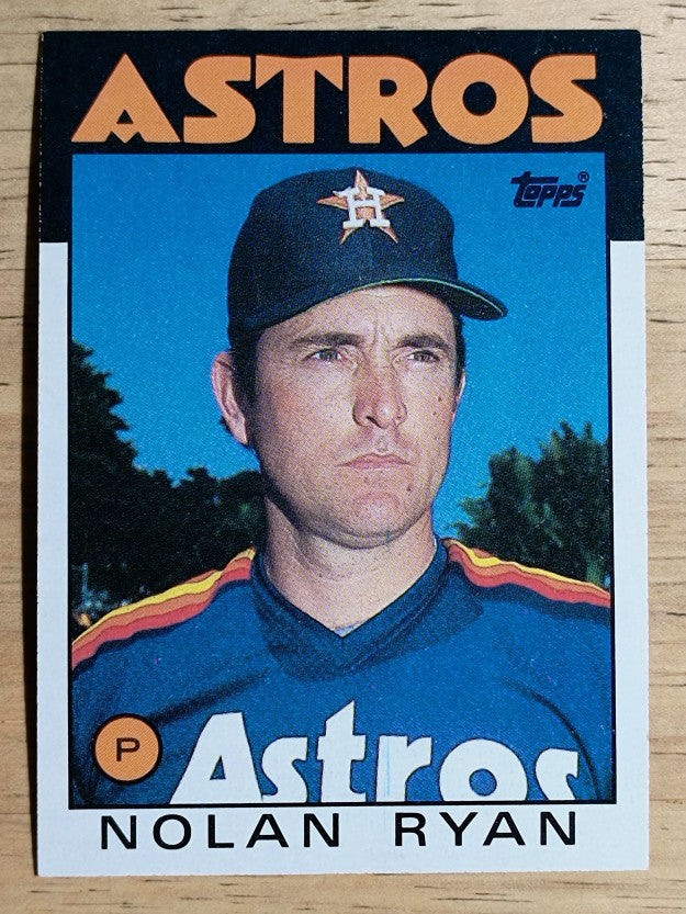 1986 Topps #100 Nolan Ryan