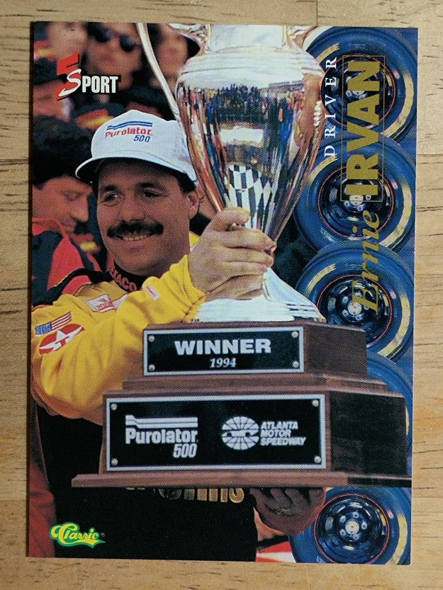 1995 Classic Five Sport #174 Ernie Irvan