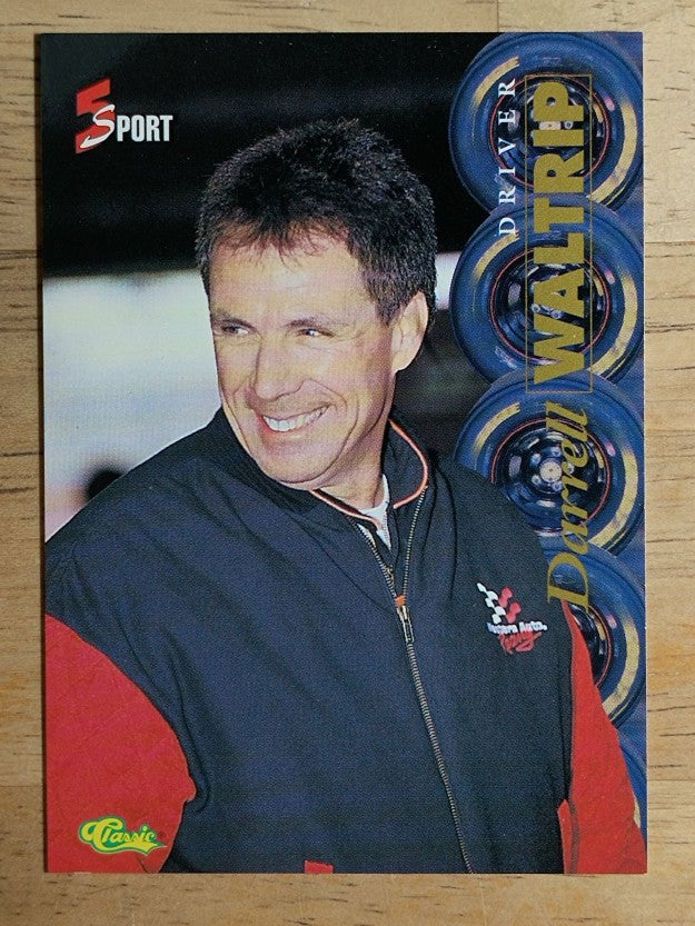 1995 Classic Five Sport #176 Darrell Waltrip