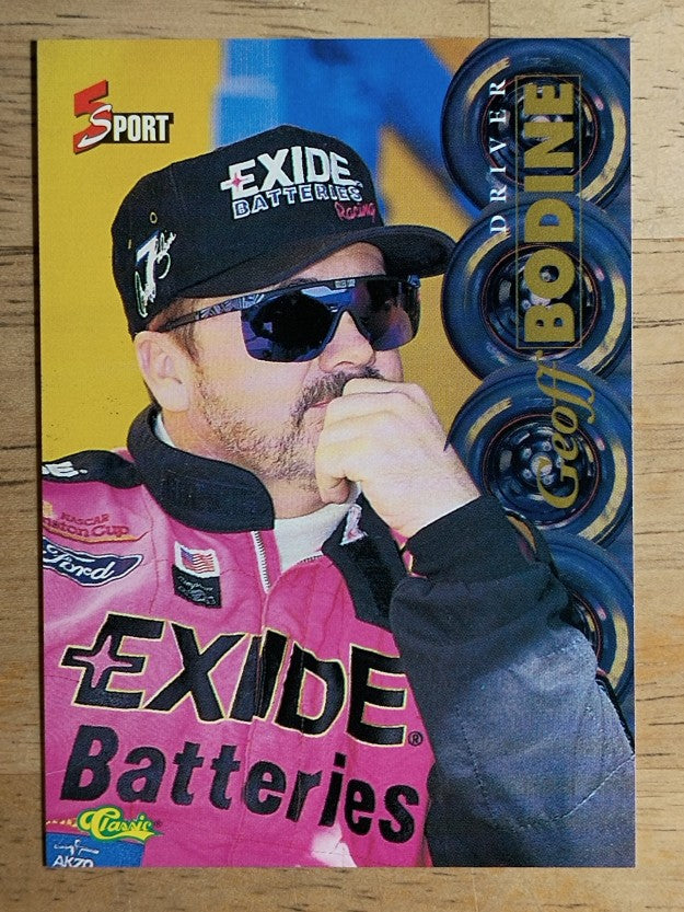 1995 Classic Five Sport #177 Geoff Bodine