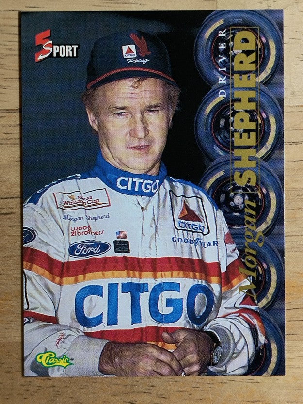 1995 Classic Five Sport #179 Morgan Shepherd