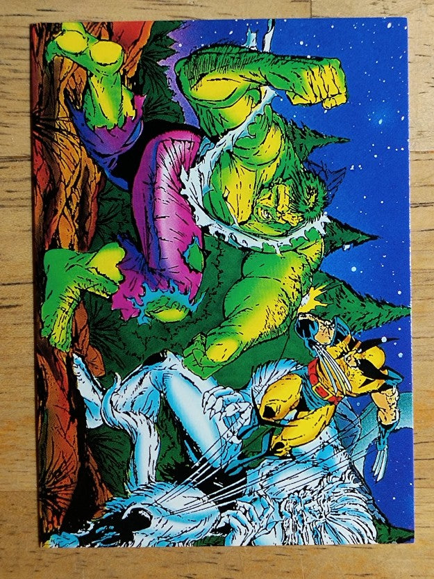 1992 Comic Images Wolverine From Then 'Til Now II #27 First Defeat