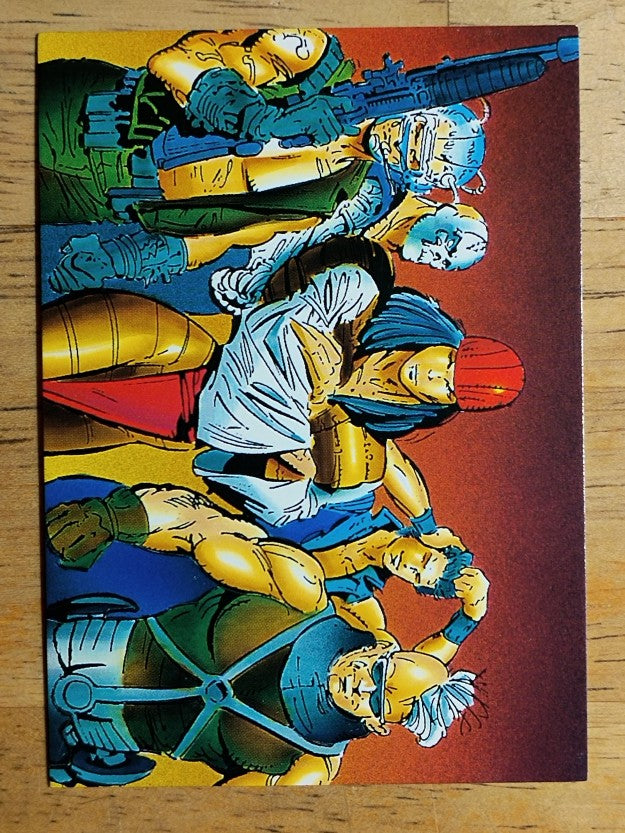 1992 Comic Images Wolverine From Then 'Til Now II #55 Reavers