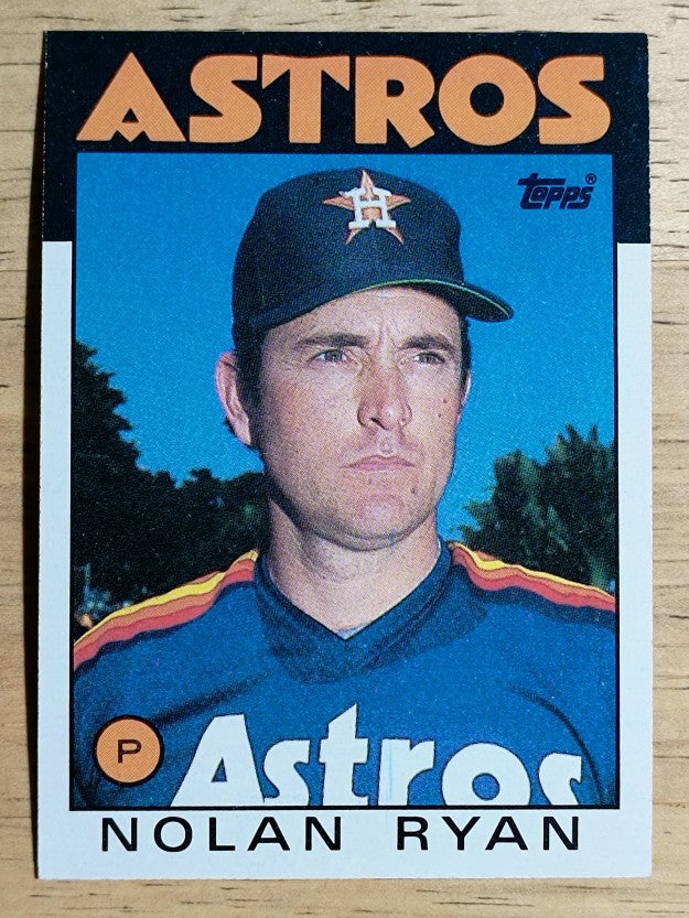 1986 Topps #100 Nolan Ryan