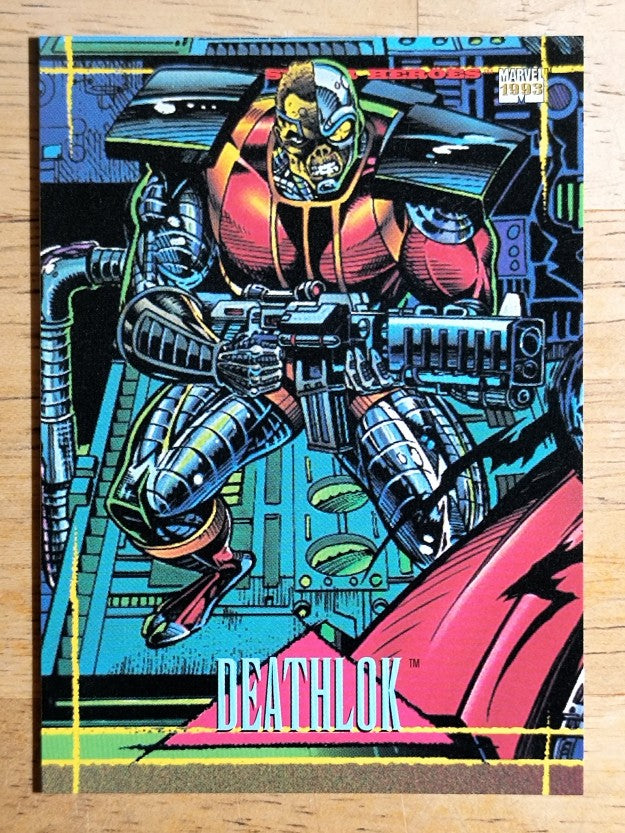 1993 SkyBox Marvel Universe IV #8 Deathlok