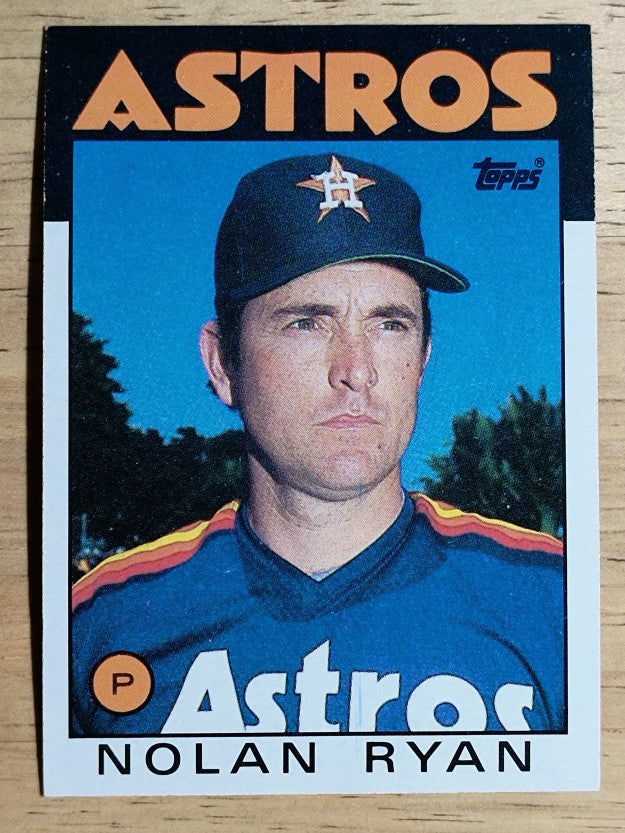 1986 Topps #100 Nolan Ryan