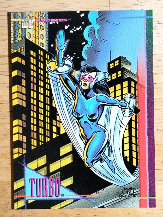 1993 SkyBox Marvel Universe IV #24 Turbo