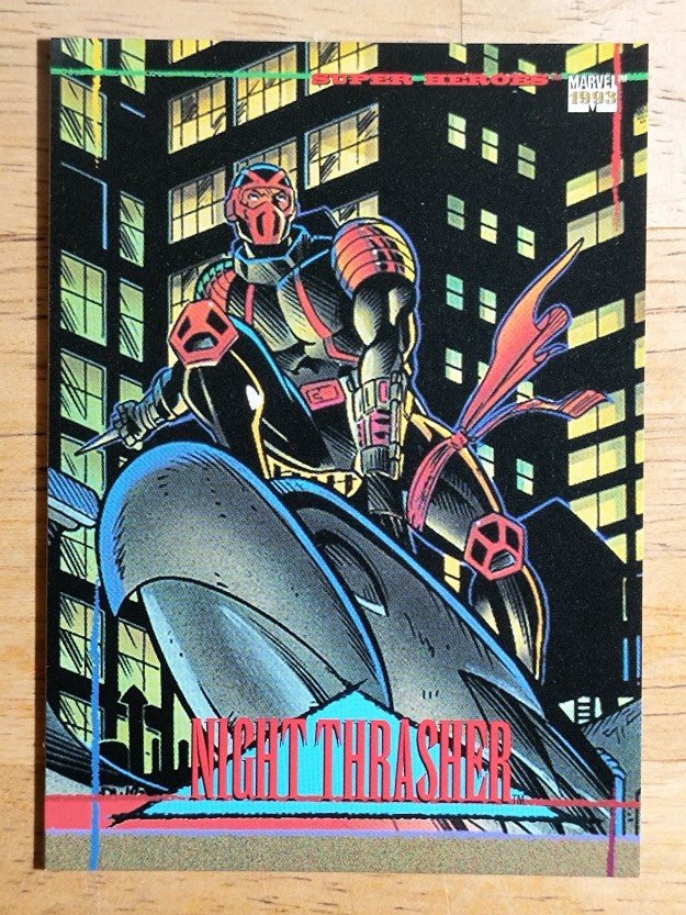 1993 SkyBox Marvel Universe IV #26 Night Thrasher