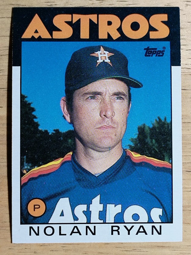1986 Topps #100 Nolan Ryan