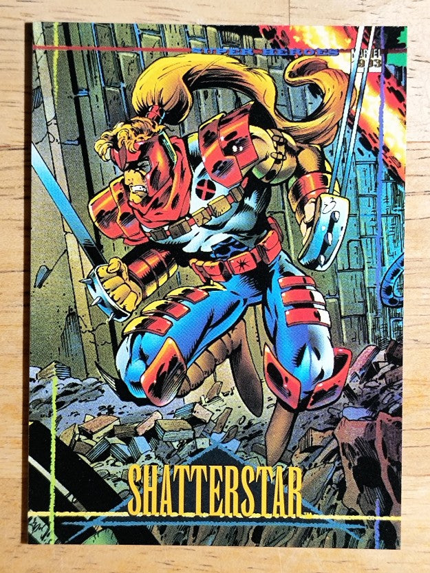 1993 SkyBox Marvel Universe IV #32 Shatterstar