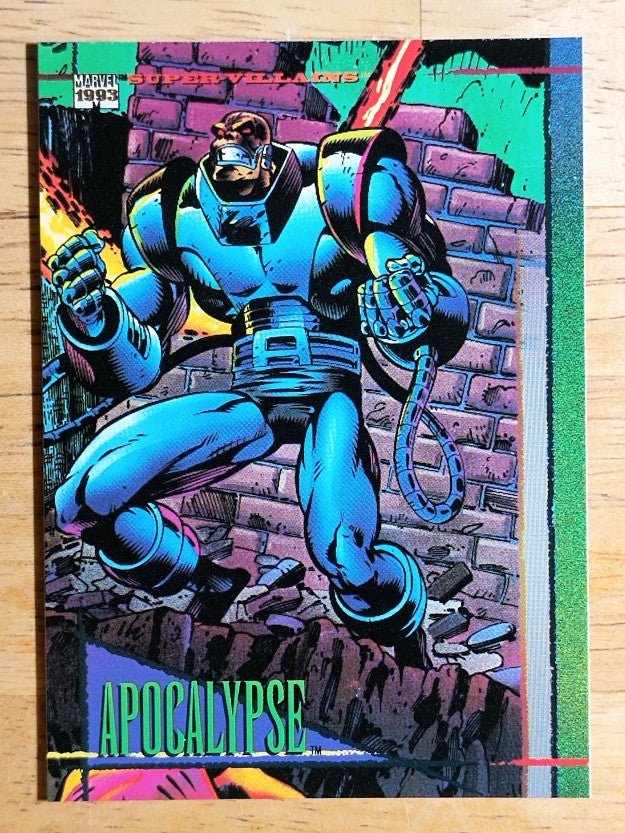 1993 SkyBox Marvel Universe IV #33 Apocalypse
