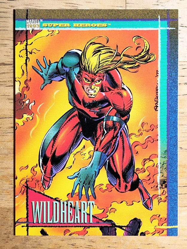 1993 SkyBox Marvel Universe IV #39 Wildheart