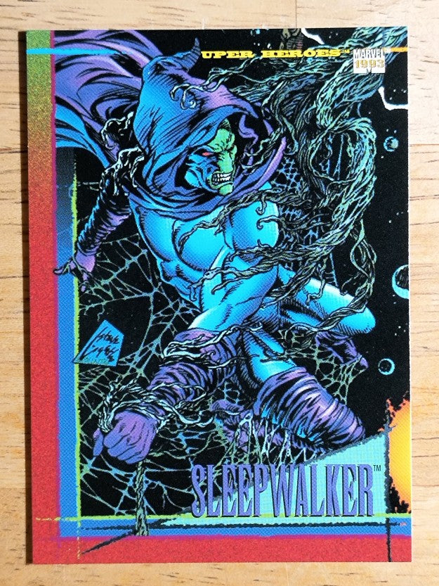 1993 SkyBox Marvel Universe IV #52 Sleepwalker