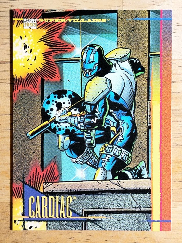 1993 SkyBox Marvel Universe IV #60 Cardiac
