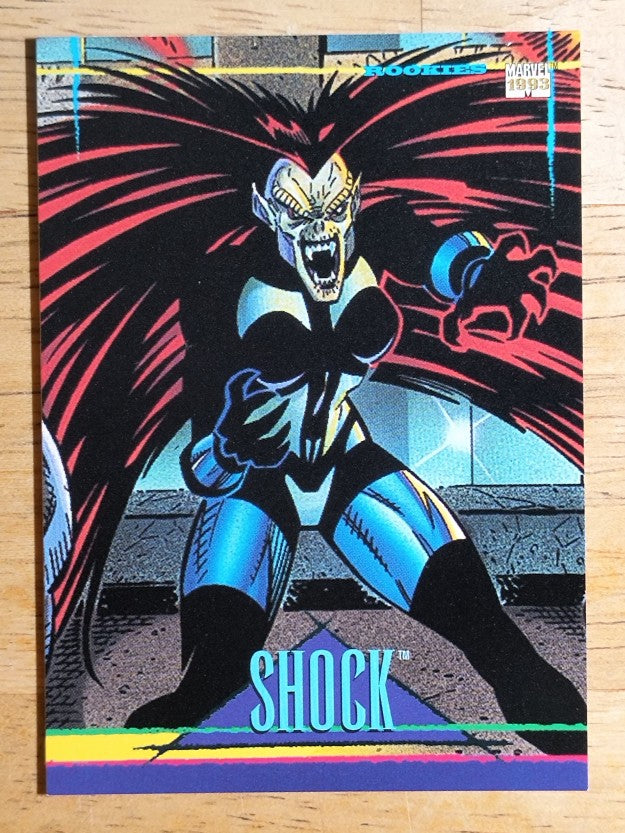1993 SkyBox Marvel Universe IV #62 Shock