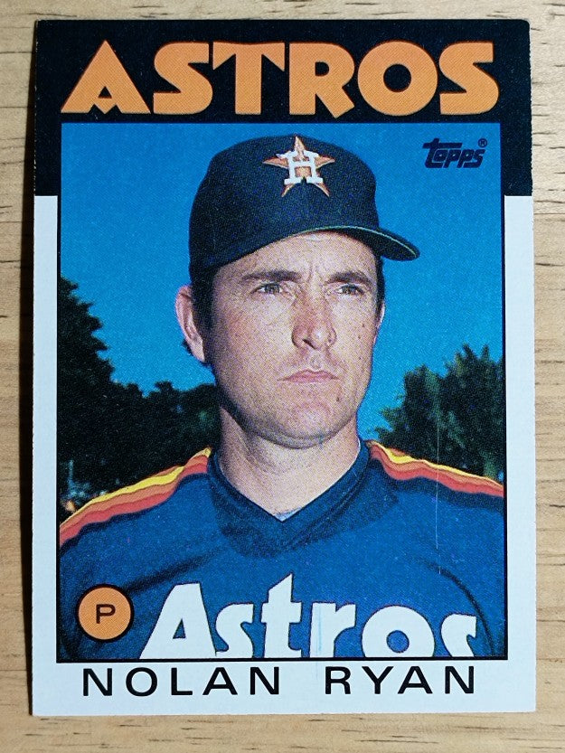1986 Topps #100 Nolan Ryan