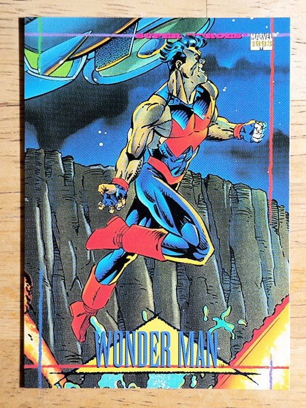 1993 SkyBox Marvel Universe IV #68 Wonder Man