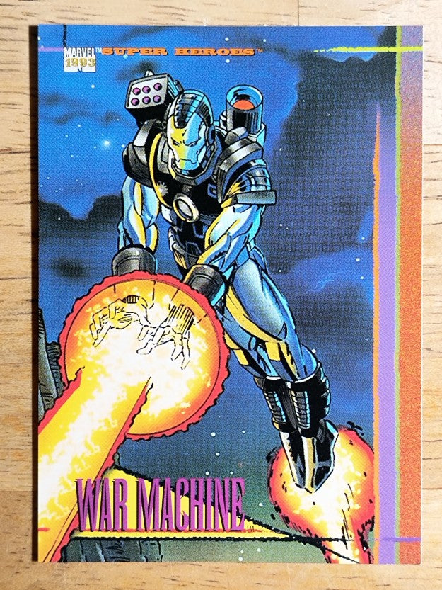 1993 SkyBox Marvel Universe IV #69 War Machine