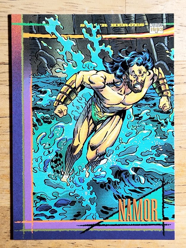 1993 SkyBox Marvel Universe IV #70 Namor