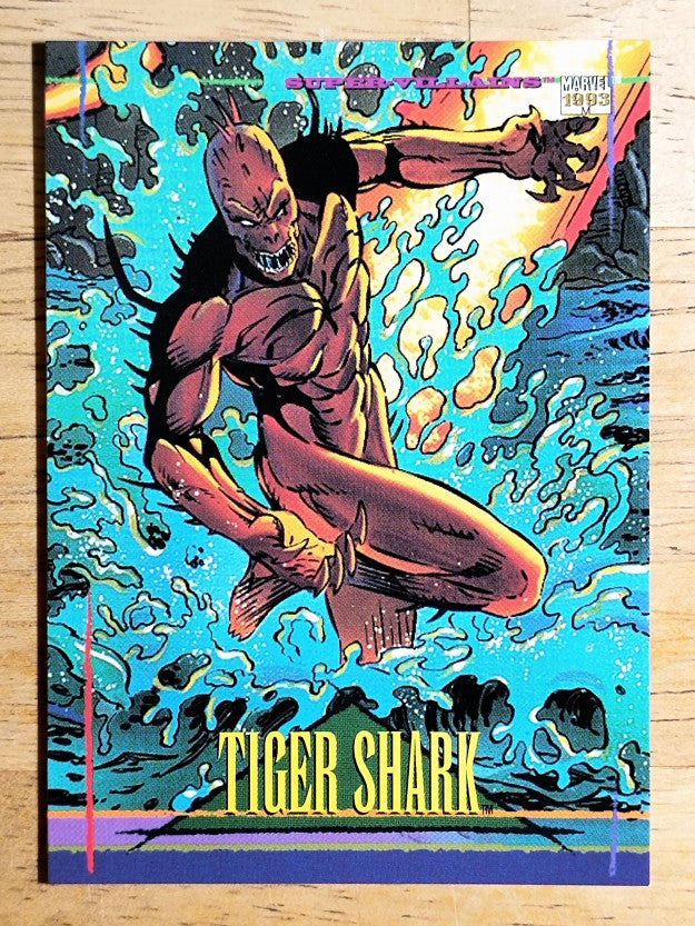 1993 SkyBox Marvel Universe IV #71 Tiger Shark