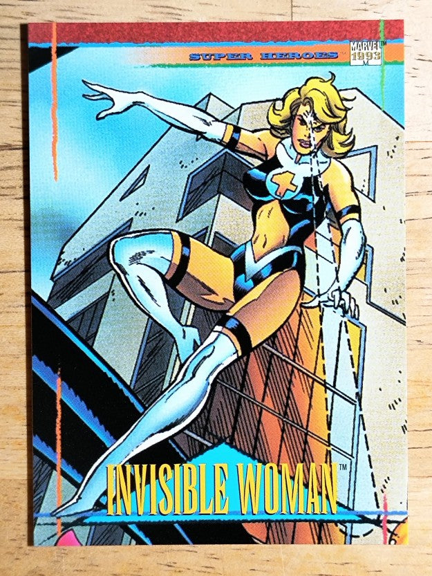 1993 SkyBox Marvel Universe IV #74 Invisible Woman