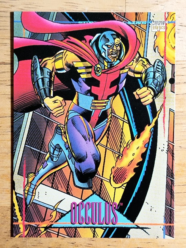 1993 SkyBox Marvel Universe IV #77 Occulus