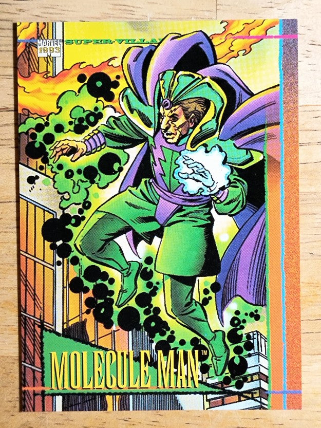 1993 SkyBox Marvel Universe IV #78 Molecule Man
