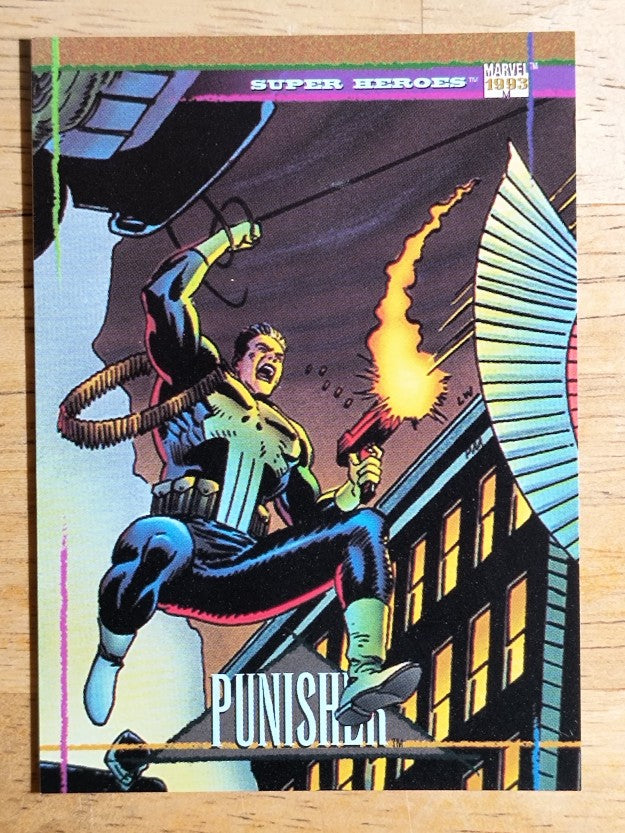 1993 SkyBox Marvel Universe IV #83 Punisher