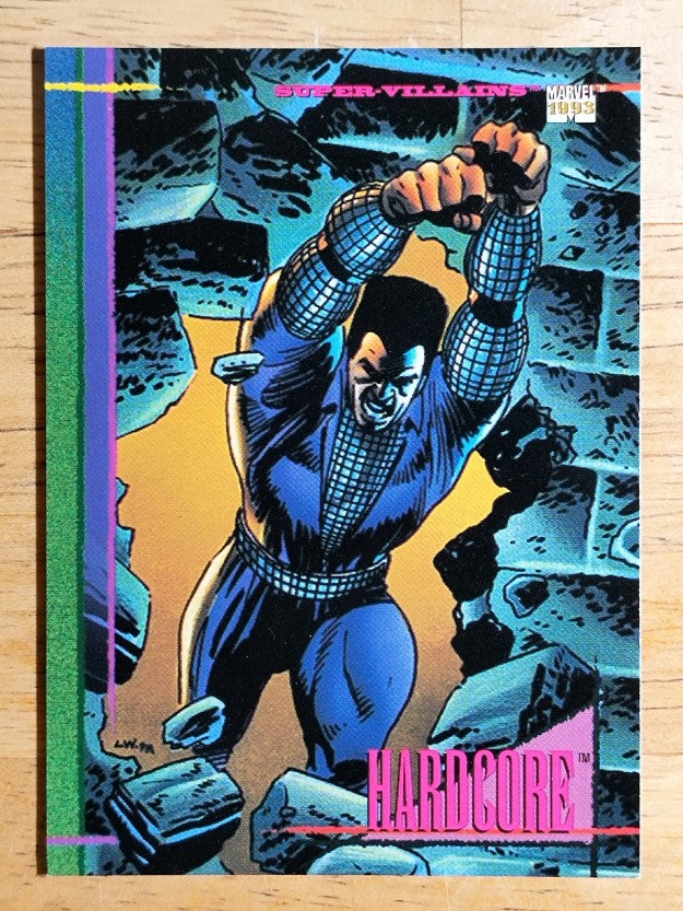 1993 SkyBox Marvel Universe IV #85 Hardcore