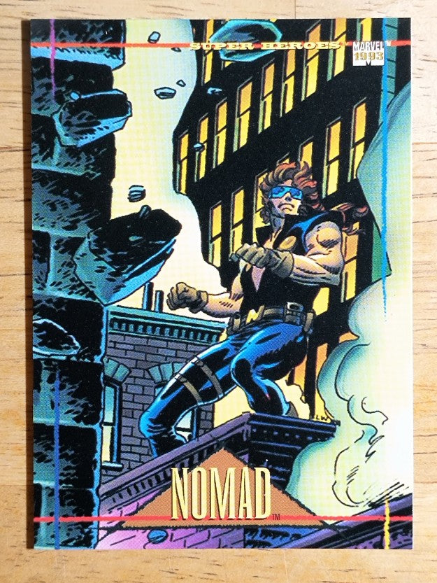 1993 SkyBox Marvel Universe IV #86 Nomad