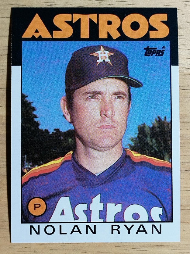 1986 Topps #100 Nolan Ryan